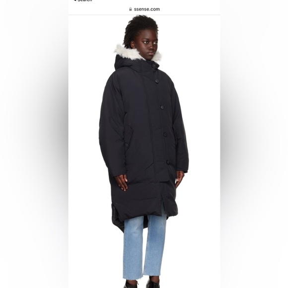 Black Rae Down coat - Picture 2 of 5